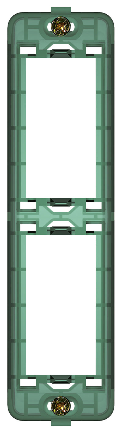 Vimar VM-14627 Frame 2M for Panel Mounting Green