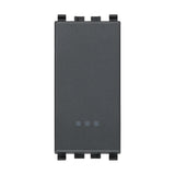 Vimar Eikon 1P NO 10A Push Button Grey