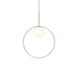 Pablo Pendant Bola Halo 18" Rose Gold