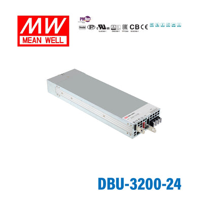 Mean Well DBU-3200-24 Programmable Charger 3200W 24V 110A