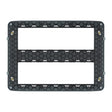 vimar VM-20620 Frame 14M with Screws Black