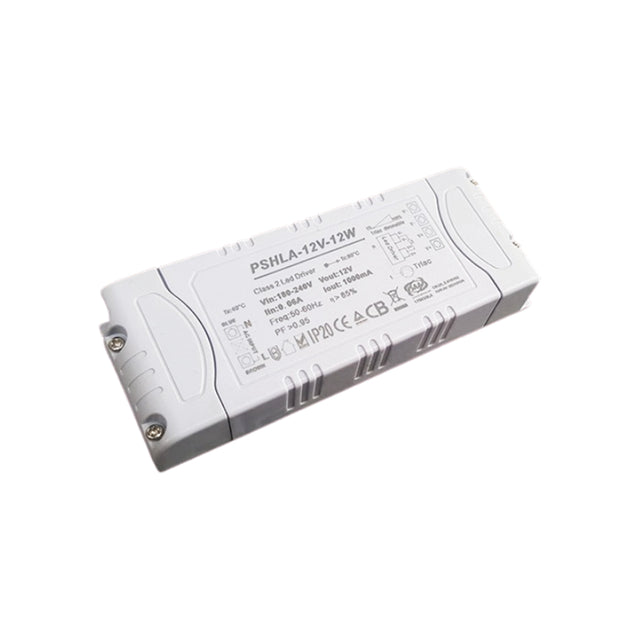 Thinkwise PSHLA-12V-12W Triac Dimmable Power Supply - 12W 12V 1A -  Screw Terminal