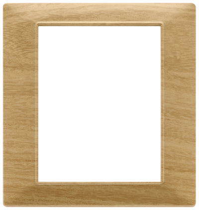Vimar Plana Plate 8M Technopolymer Ash