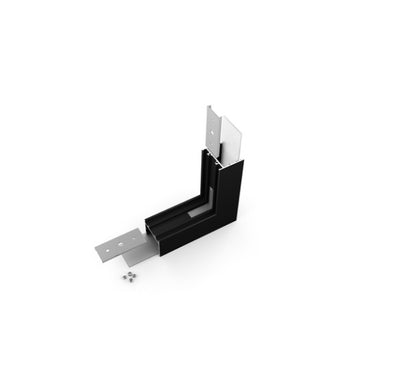 Archilight Alumnium Corner Joiner for VARIO 02 - 33mm Width - 270 Degree - Black - Bent
