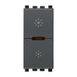 Vimar Eikon Universal Master Push Dimmer 230V Grey
