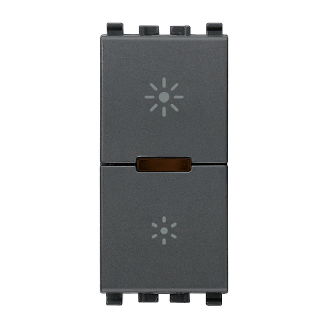 Vimar Eikon Universal Master Push Dimmer 230V Grey