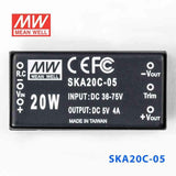 Mean Well SKA20C-05 DC-DC Converter - 20W - 36~75V in 5V out 4A - PHOTO 2