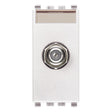 Eikon F Type Female Socket Connector White