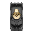 Vimar Eikon 1P NO 10A Push Button Vintage Gold