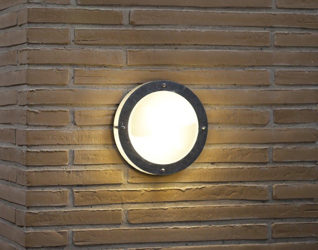 Nordlux Malte Wall Light Galvanized No Cover DFS - PHOTO 1