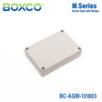 Boxco M-Series 130x180x35mm Plastic Enclosure, IP67, IK08, ABS, Grey Cover, Screw Type