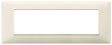 Vimar Plana Plate 7M Technopolymer Beige