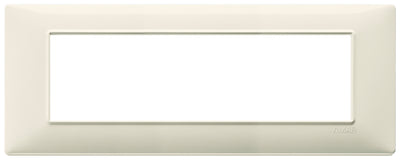 Vimar Plana Plate 7M Technopolymer Beige