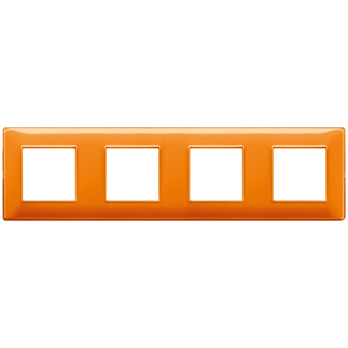 Vimar Plana Plate 8M Reflex Orange