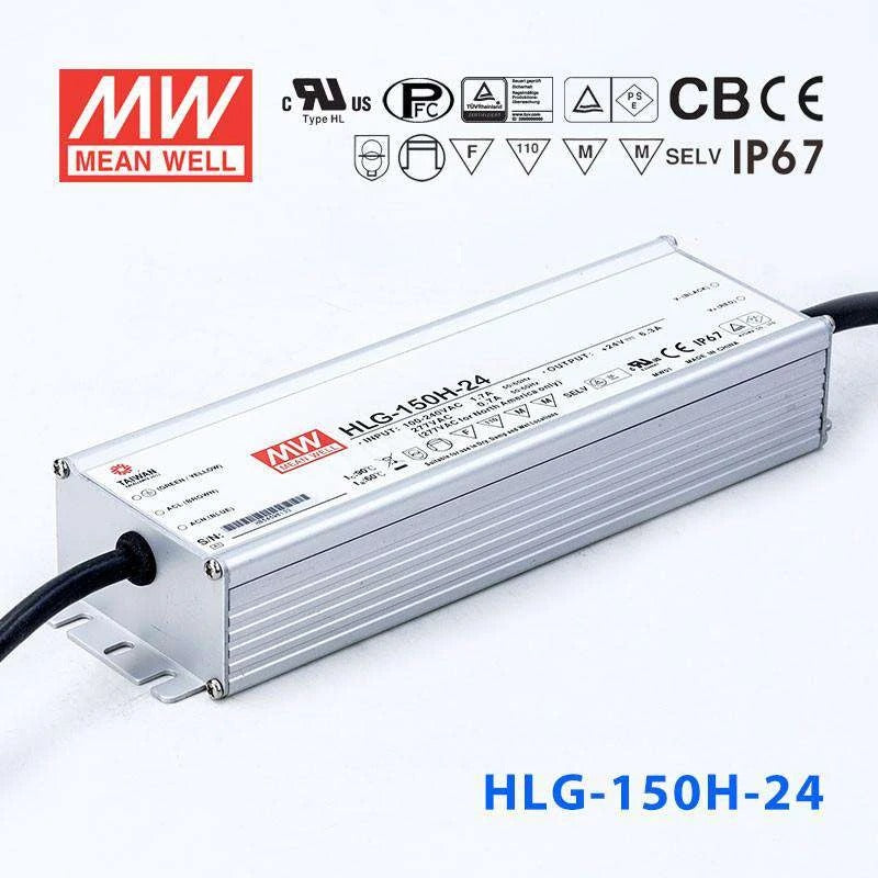 Mean Well HLG-150H-24 Power Supply 150W 24V 6.3A