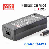 Mean Well GSM60B24-P1J Power Supply 60W 24V 2.5A