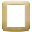 Vimar Arke Round Plate 8M Metal Brushed Brass