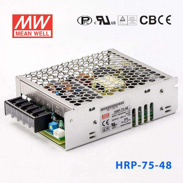 Mean Well HRP-75-48  Power Supply 76.8W 48V 1.6A