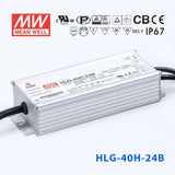 Mean Well HLG-40H-24B Power Supply 40W 24V - Dimmable 1.67A