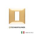Vimar Plana Plate 1M Technopolymer Gold