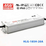 Mean Well HLG-185H-20A Power Supply 185W 20V - Adjustable 9.3A