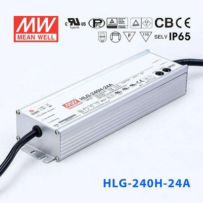 Mean Well HLG-240H-24A Power Supply 240W 24V - Adjustable 10A