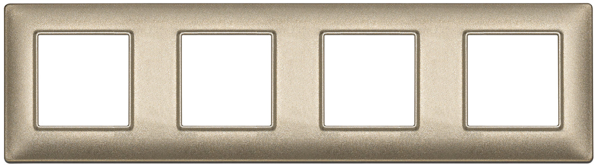 Vimar Plana Plate 8M Technopolymer Bronze