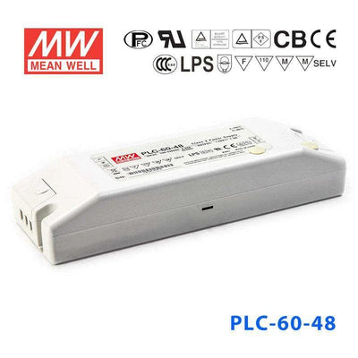 Mean Well PLC-60-48 Power Supply 60W 48V - PFC 1.3A
