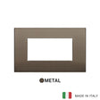 Vimar Arke Classic Plate 4M Aluminium Dark Bronze
