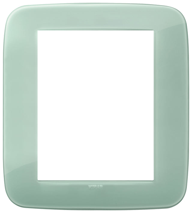 Vimar Arke Round Plate 8M Reflex Reflex Sagegreen
