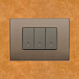 Vimar Arke Metal 3 Gang switch - Dark Bronze - 16A - PHOTO 24