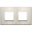 Vimar Eikon Evo Plate 4M (2+2) 71MM Aluminium Neutral Bronze