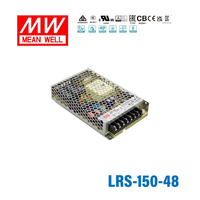 Mean Well LRS-150-48 Power Supply 150W 48V 3.3A