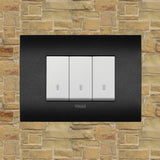 Vimar Arke Metal 3 Gang switch - Matt Graphite - 16A - PHOTO 7