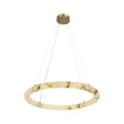Archilight Alabaster-Stone Halo Pendant 790