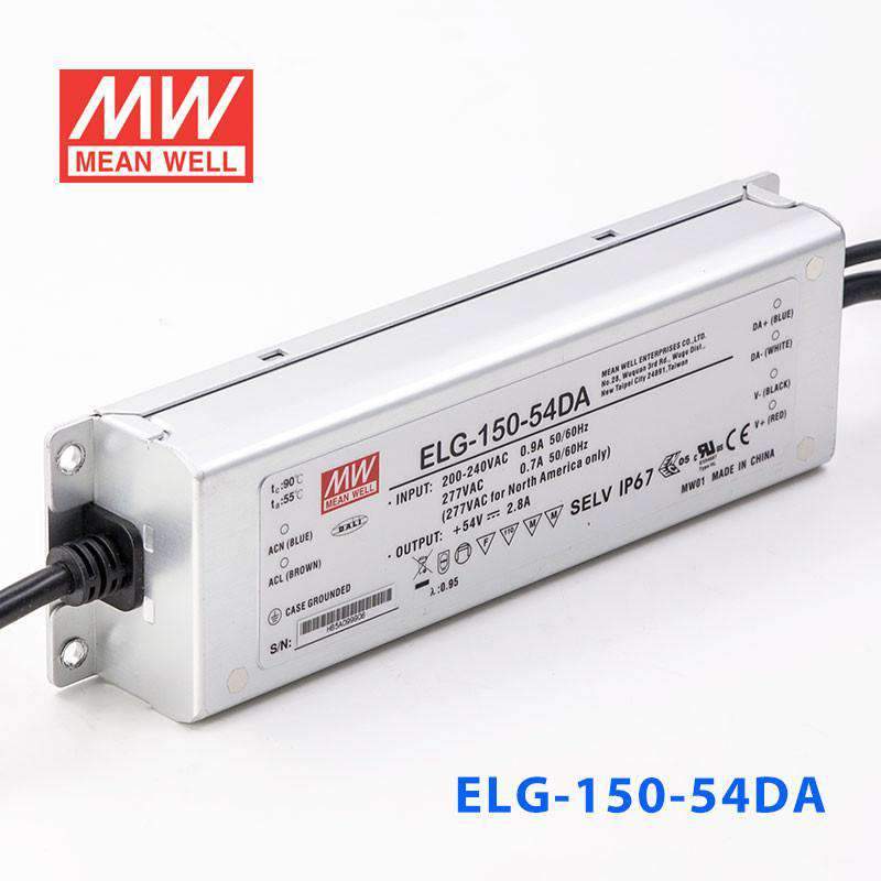 Mean Well ELG-150-54DA Power Supply 150W 54V - DALI - PHOTO 1