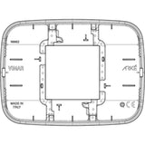 Vimar Arke Round Plate 2centrM Reflex Marine Blue - PHOTO 2