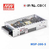Mean Well MSP-200-5  Power Supply 175W 5V 35A