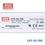 Mean Well LPC-35-700 Power Supply 35W 700mA - PHOTO 3