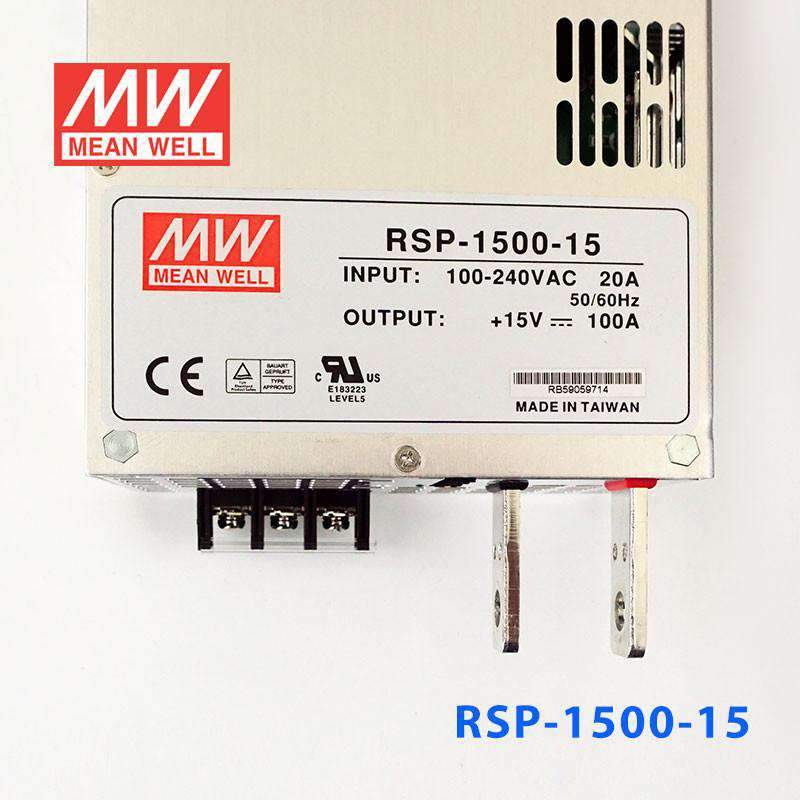 Mean Well RSP-1500-15 Power Supply 1500W 15V 100A - PHOTO 2