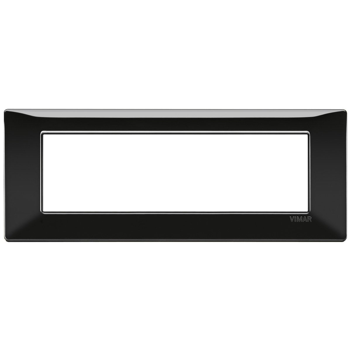 Vimar Plana Plate 7M Technopolymer Black