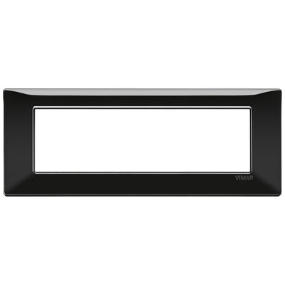 Vimar Plana Plate 7M Technopolymer Black