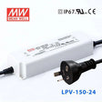 Mean Well S-LPV-150-24 Power Supply 150W 24V with AU/NZ plug 6.3A