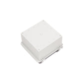 Boxco P-Series 210x210x130mm Plastic Enclosure, IP67, IK08, PC, Transparent Cover, Molded Hinge and Latch Type - PHOTO 2