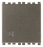 Vimar Arke 1P NO 10A Push Button 2M Metal