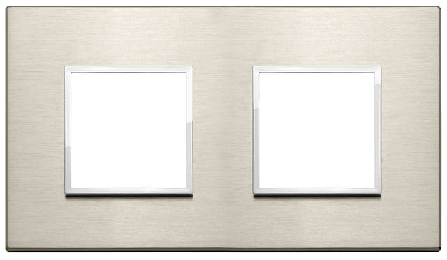 Vimar Eikon Evo Plate 4M (2+2) 71MM Aluminium Neutral Bronze