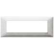 Vimar Plana Plate 7M Metal Brushed Aluminium