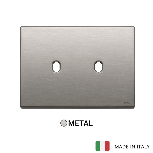 Vimar Eikon Plate 3Mx2 Vintage Brushed Nickel