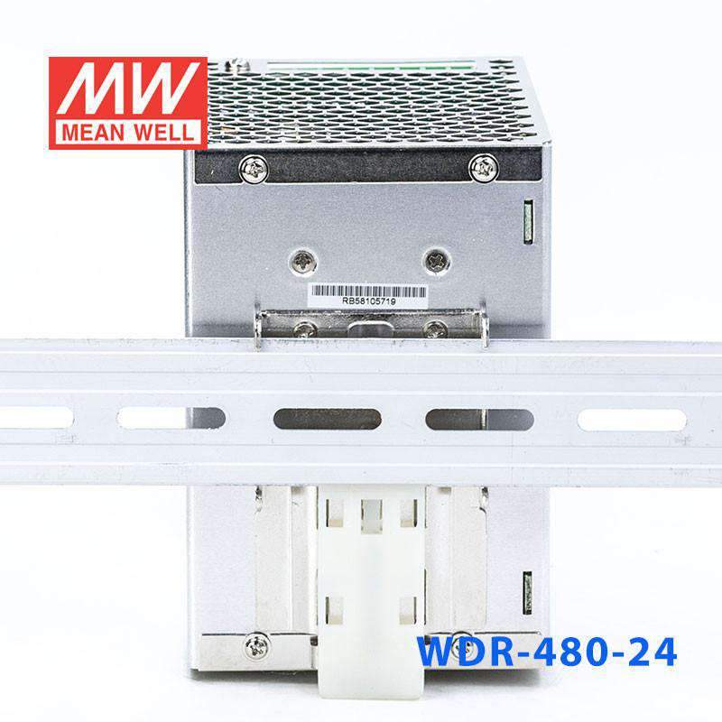 Mean Well WDR-480-24 Single Output Industrial Power Supply 480W 24V 20A - DIN Rail - PHOTO 4