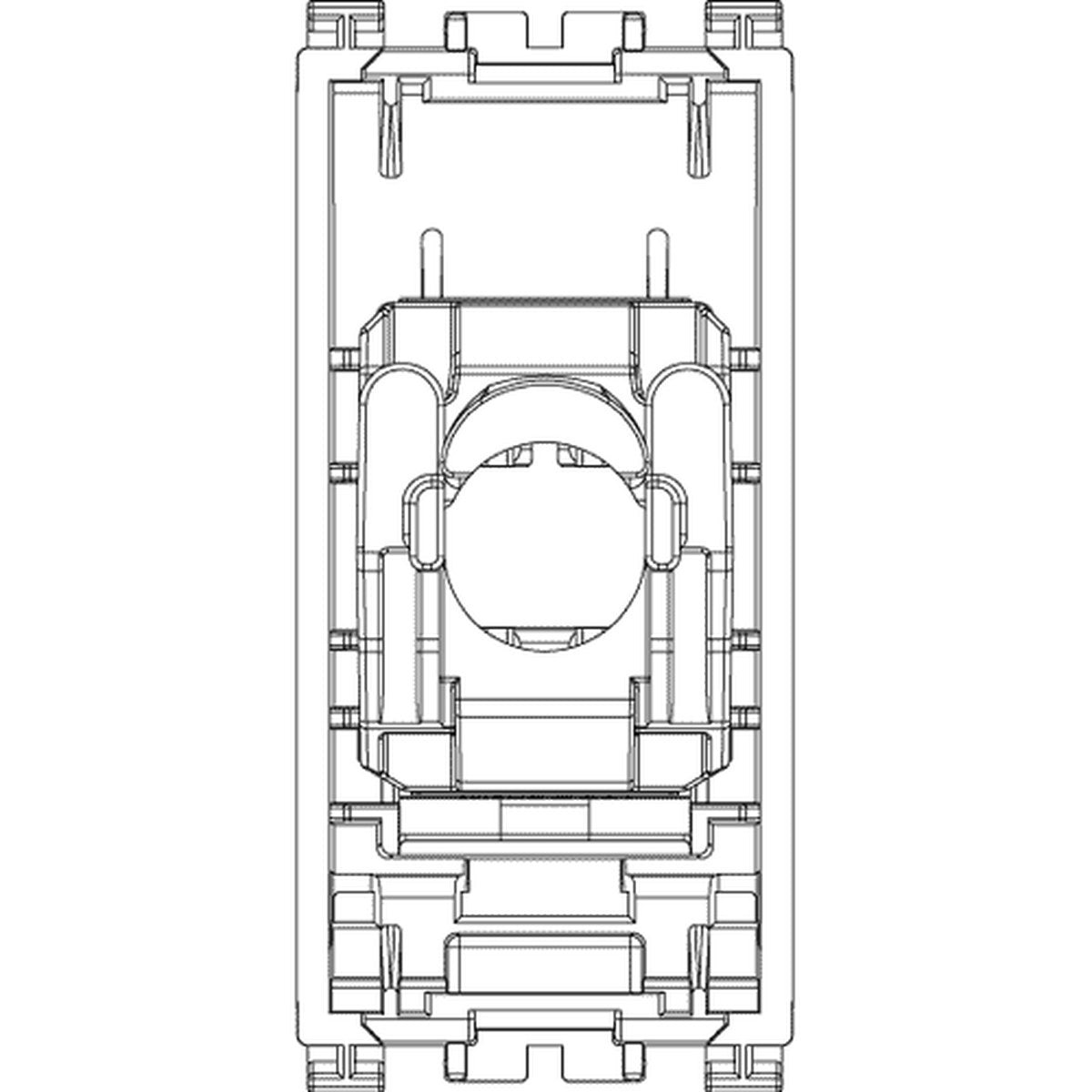 Arke RJ45 Cat 6 Netsafe UTP Outlet White - PHOTO 2